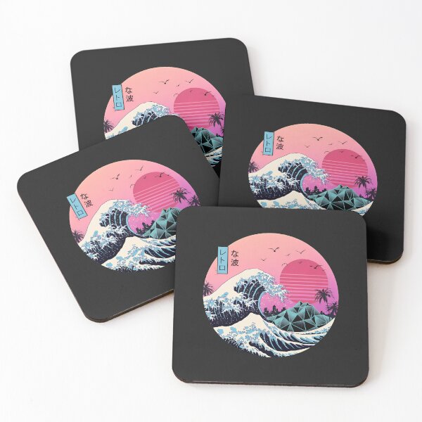 Item preview, Retro Wave Geometric Sunset  designed and sold by ANNEINGTON.