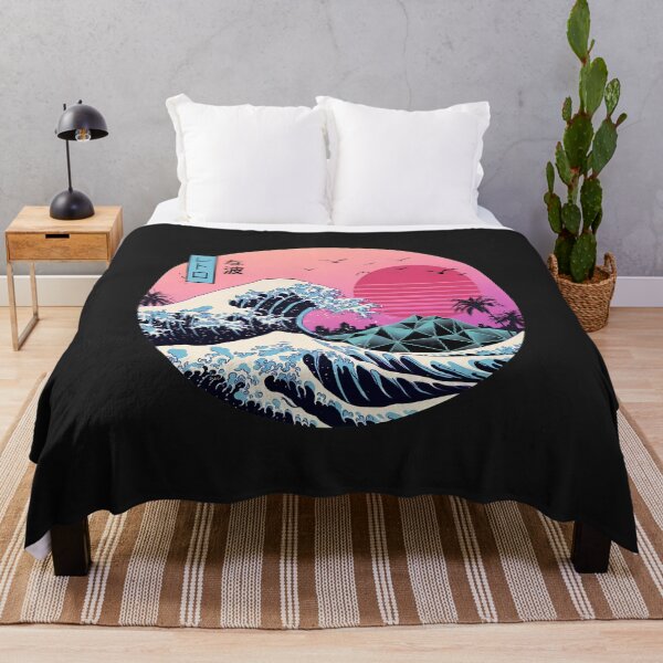 Item preview, Retro Wave Geometric Sunset designed and sold by ANNEINGTON.