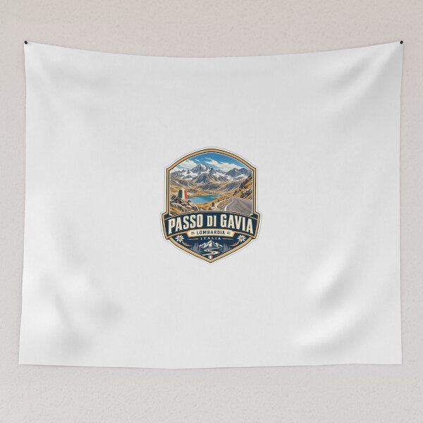 Item preview, Passo Di Gavia Lombardia Italia Mountain Pass Cycling Road Trip designed and sold by Star3NowForMe.