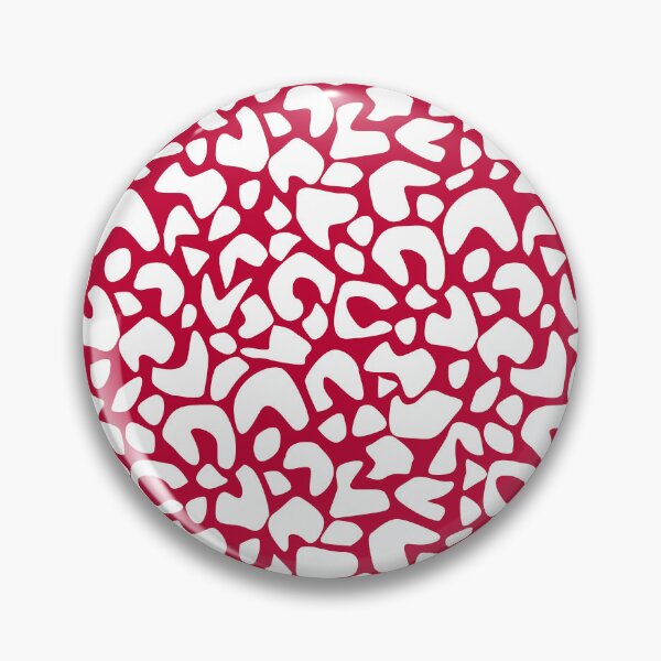 Item preview, Abstract Pattern Spotted Retro red and white designed and sold by fuzzyfox.