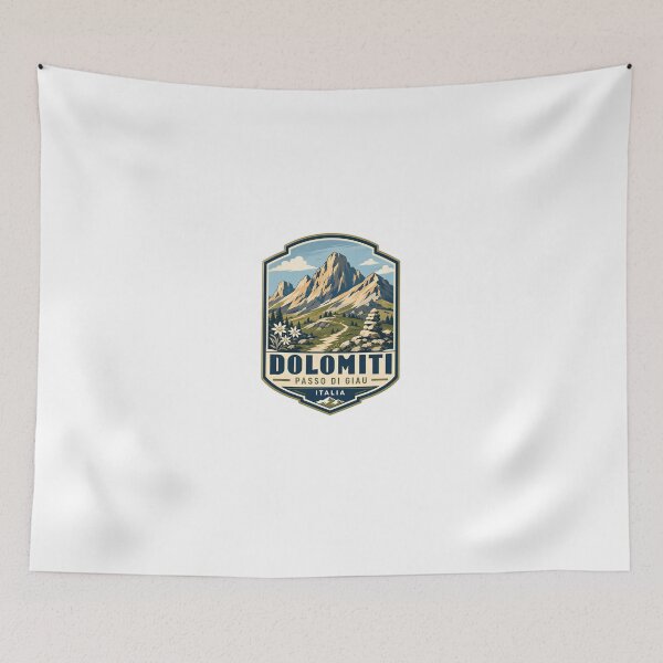 Item preview, Dolomiti Passo Di Giau Italia Mountain Hiking Travel designed and sold by Star3NowForMe.