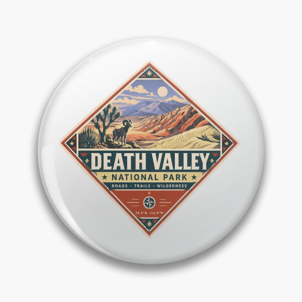Item preview, Death Valley National Park Roads Trails Wilderness Visitor Souvenir designed and sold by Simsimah26Parks.