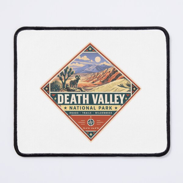 Item preview, Death Valley National Park Roads Trails Wilderness Visitor Souvenir designed and sold by Simsimah26Parks.