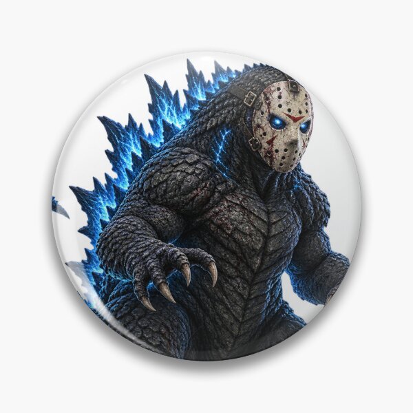 Item preview, Atomic Slasher Kaiju Godzilla Jason Vorhees designed and sold by TheRealJoshD.
