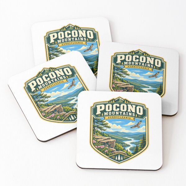 Item preview, Pocono Mountains Pennsylvania Travel Vacation Souvenir designed and sold by Star3NowForMe.