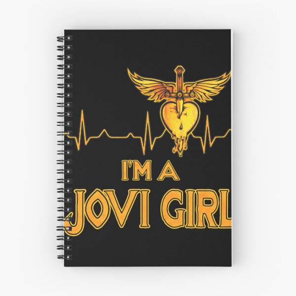 Item preview, I'm A Jovi Girl Heartbeat Music Rock Fan designed and sold by STEPHEVASQU.