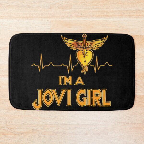 Item preview, I'm A Jovi Girl Heartbeat Music Rock Fan designed and sold by STEPHEVASQU.
