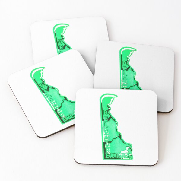 Item preview, Glowing Delaware Map Delaware Exists Neon Graphic Art designed and sold by Oddityorbiit.