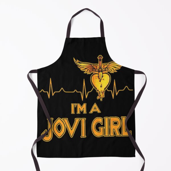 Item preview, I'm A Jovi Girl Heartbeat Music Rock Fan designed and sold by STEPHEVASQU.