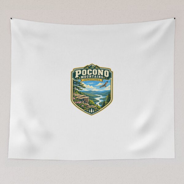 Item preview, Pocono Mountains Pennsylvania Travel Vacation Souvenir designed and sold by Star3NowForMe.
