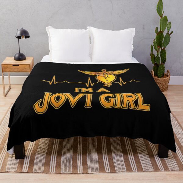 Item preview, I'm A Jovi Girl Heartbeat Music Rock Fan designed and sold by STEPHEVASQU.