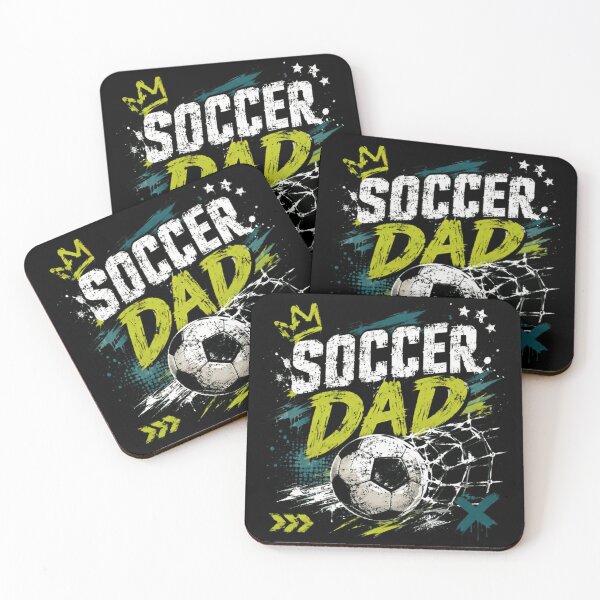 Item preview, Soccer Dad Sports Father Parent Coach Team Player designed and sold by SkeletonsDanger.