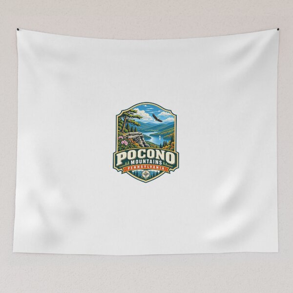 Item preview, Pocono Mountains Pennsylvania Travel Nature Outdoor Enthusiast Vacation designed and sold by Star3NowForMe.
