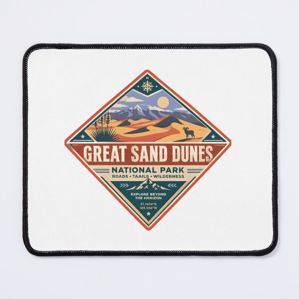 Item preview, Great Sand Dunes National Park Colorado Travel Adventure Hiking designed and sold by Simsimah26Parks.