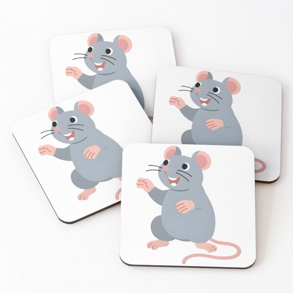 Item preview, Cute Happy Cartoon Grey Mouse Illustration designed and sold by meghnad.