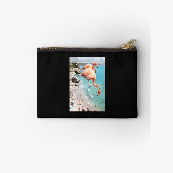 Item preview, Flamingos On The Beach Wildlife designed and sold by terixdfmid.