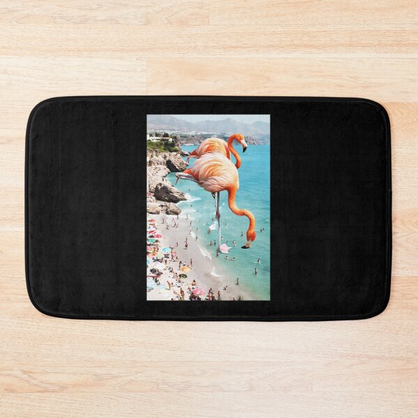 Item preview, Flamingos On The Beach Wildlife designed and sold by terixdfmid.