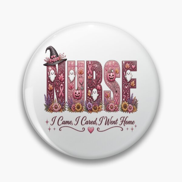 Item preview, Halloween Nurse I Came I Cared I Went Home Pink  designed and sold by FestivityFinds.