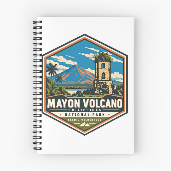 Item preview, Mayon Volcano Philippines National Park Scenic Wilderness Traveler Souvenir designed and sold by Simsimah26Parks.