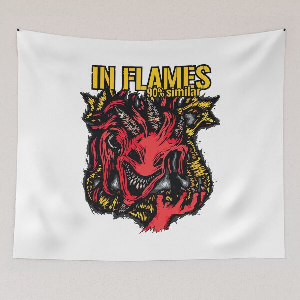 Item preview, Fiery Demon Monster Art  designed and sold by STEPHEVASQU.