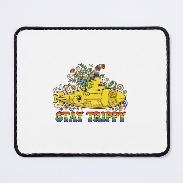 Item preview, Stay Trippy Yellow Ship designed and sold by GeeklyShirts.
