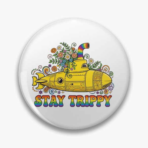 Item preview, Stay Trippy Yellow Ship designed and sold by GeeklyShirts.