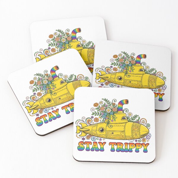 Item preview, Stay Trippy Yellow Ship designed and sold by GeeklyShirts.