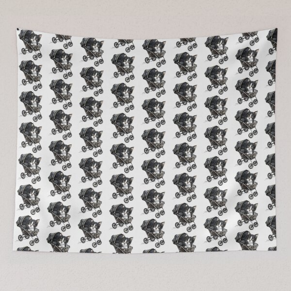 Item preview, Cat | Black & White Cat | Minimal Pet Aesthetic Art designed and sold by Mandayartstudio.