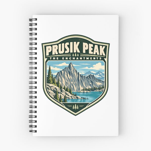 Item preview, Prusik Peak The Enchantments Washington Mountain Hiking Backpacking designed and sold by Star3NowForMe.