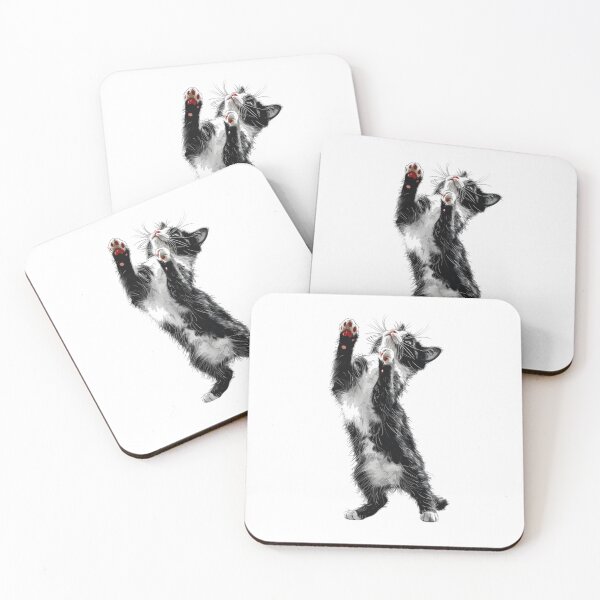 Item preview, Cat | Black & White Cat | Minimal Pet Aesthetic Art designed and sold by Mandayartstudio.
