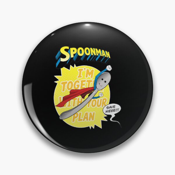 Item preview, SPOONMAN I'M TOGETHER WITH YOUR PLAN Funny Spoon designed and sold by TUCKLORRAINE.