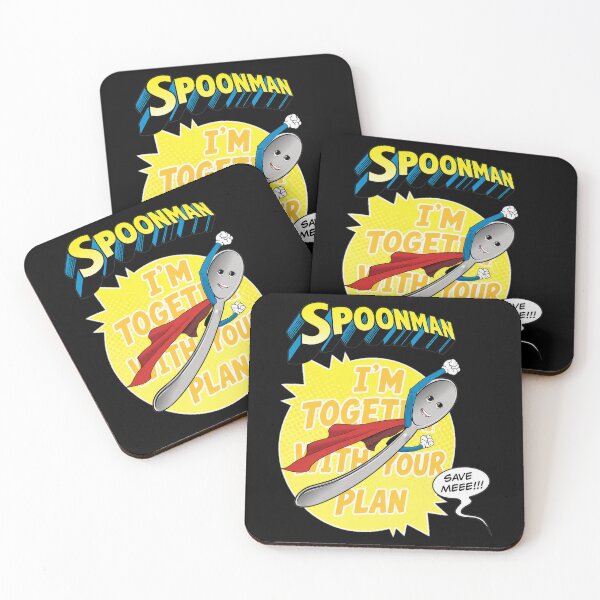 Item preview, SPOONMAN I'M TOGETHER WITH YOUR PLAN Funny Spoon designed and sold by TUCKLORRAINE.