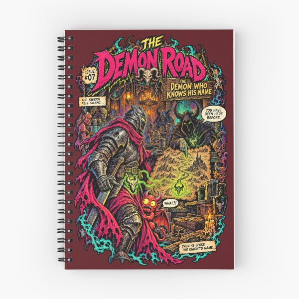 Item preview, THE DEMON ROAD — ISSUE #07: THE DEMON WHO KNOWS HIS NAME designed and sold by KrungiT Design .