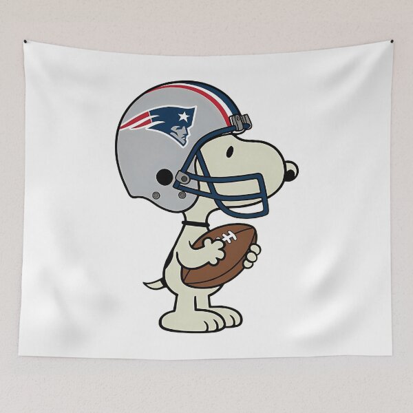 Item preview, Snoopy New England Patriots Game Day designed and sold by ZROLD.