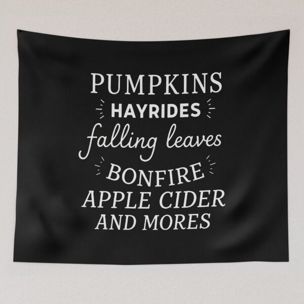 Item preview, Autumn Vibes Falling Leaves Bonfire Apple Cider designed and sold by TUCKLORRAINE.