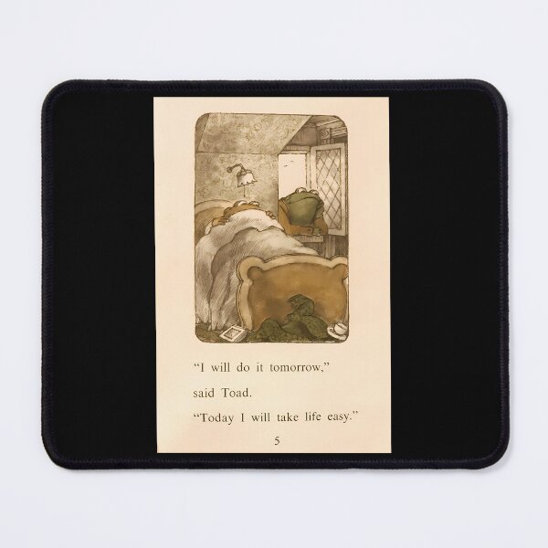 Item preview, Frog And Toad I Will Do It Tomorrow designed and sold by terixdfmid.