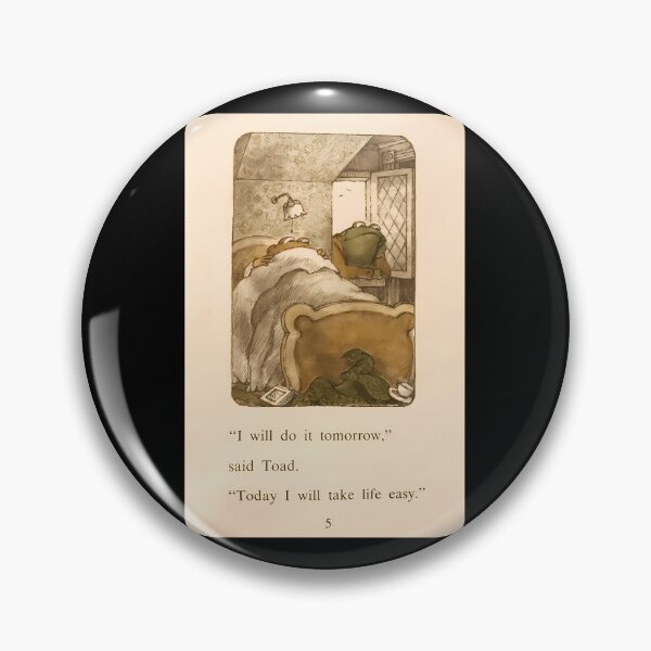 Item preview, Frog And Toad I Will Do It Tomorrow designed and sold by terixdfmid.