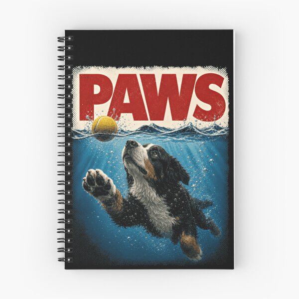 Item preview, Paws Dog Lover Pet Owner Jaws Parody Humor Canine designed and sold by JonesFlora2025.
