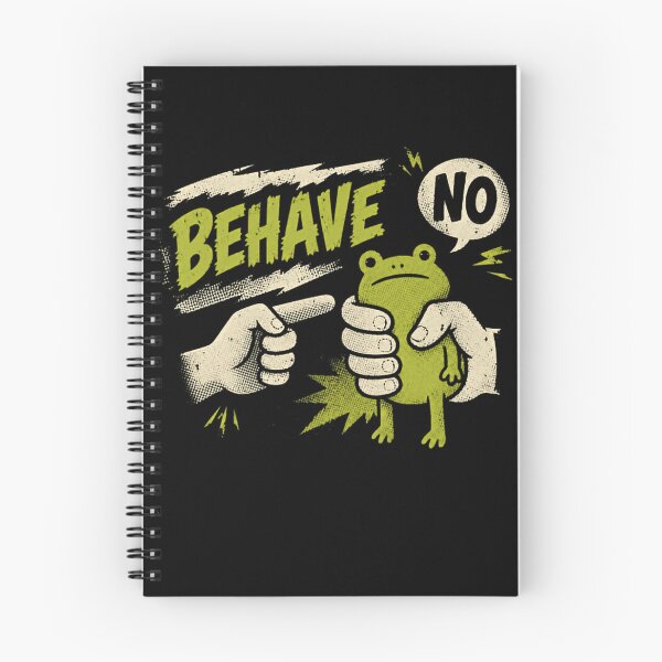 Item preview, Behave No Frog Lover Amphibian Humor designed and sold by RetroMini2026.