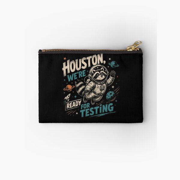 Item preview, Houston, We're Ready For Testing Space Explorer Raccoon Astronaut designed and sold by HumansStuck12.