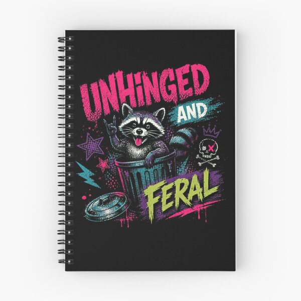 Item preview, Unhinged And Feral Raccoon Wild Animal Lover Rebellious Personality designed and sold by HumansStuck12.