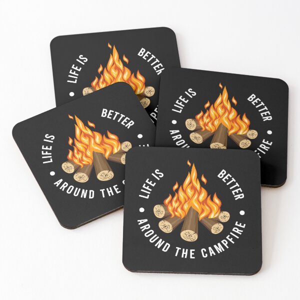 Item preview, Life Is Better Around the Campfire designed and sold by teeperfect.
