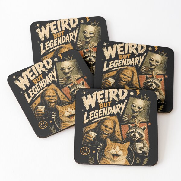 Item preview, Weird But Legendary Cryptid Alien Animal Humor Personality designed and sold by RetroMini2026.
