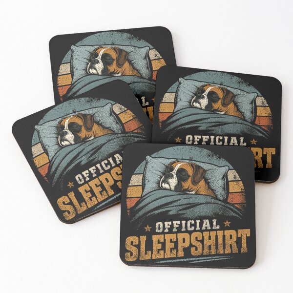 Item preview, Official Boxer Dog Lover Sleeping Pet Parent designed and sold by JonesFlora2025.