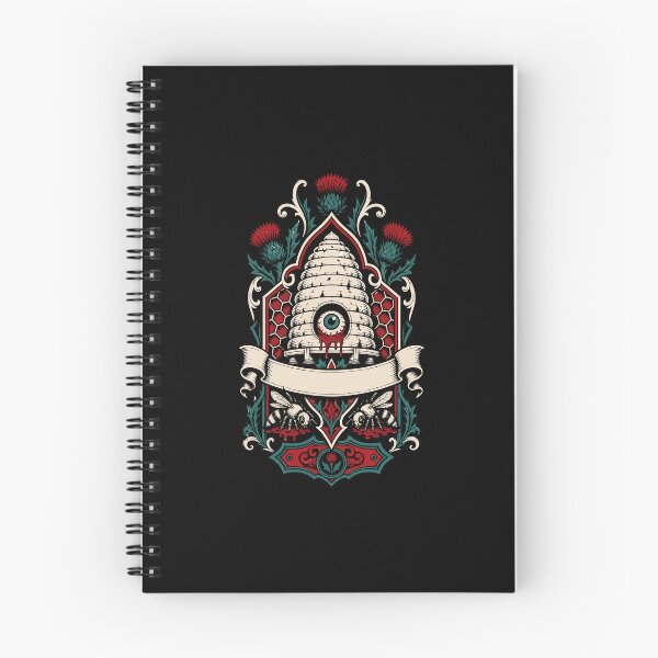 Item preview, Halloween One Eyed Beehive Gothic Occult Horror Crest designed and sold by Uglyandcute.