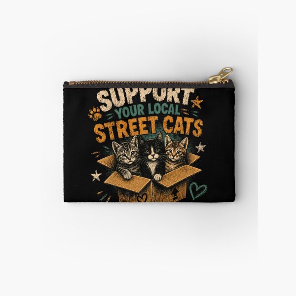 Item preview, Support Your Local Street Cats Animal Rescue Feline Lover designed and sold by RetroMini2026.