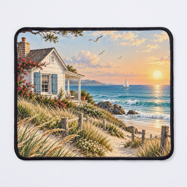 Item preview, Peaceful Tropical Beach Sunset designed and sold by Smoimi.
