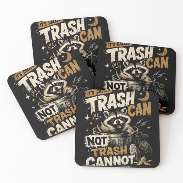 Item preview, It's Called Trash Can Not Trash Cannot Raccoon Animal Pun Humor designed and sold by RetroMini2026.