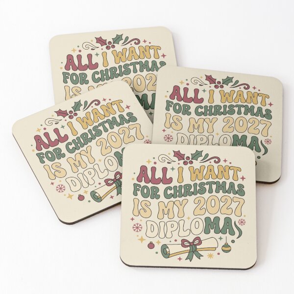 Item preview, All I want for Christmas is my 2027 diploma. #2 designed and sold by EunsooLee.