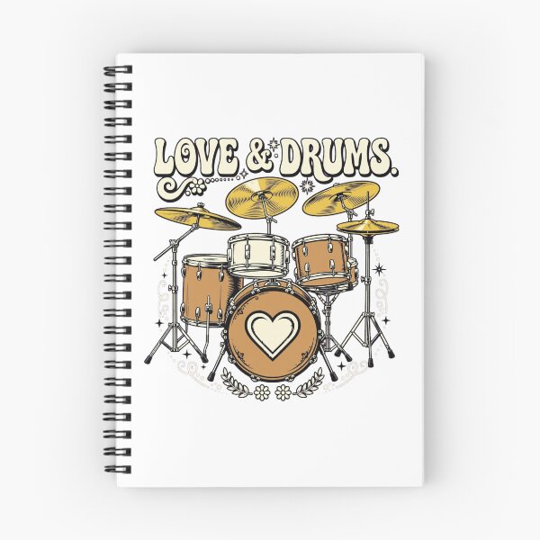 Item preview, Love & Drums designed and sold by GeeklyShirts.